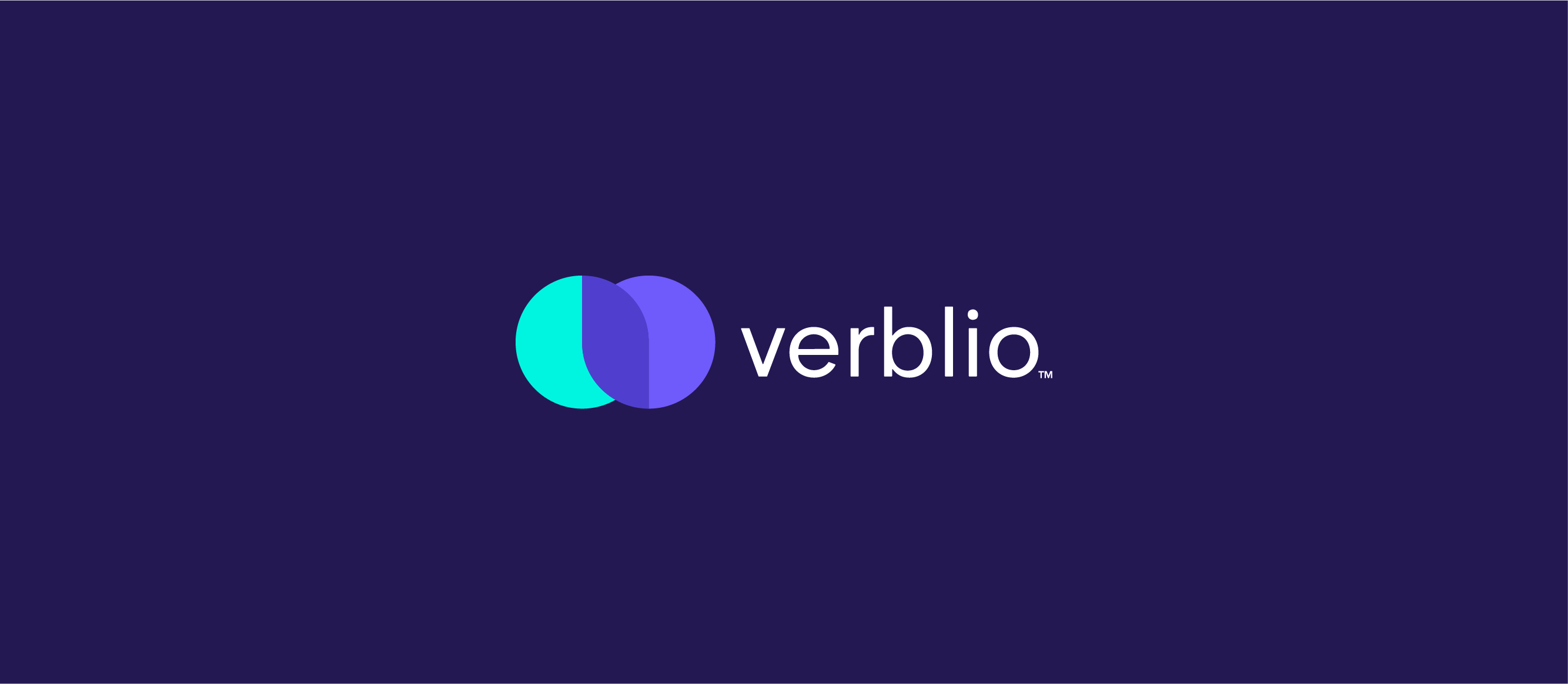 image of verblio 4 color and single color logo versions designed by lulofs
