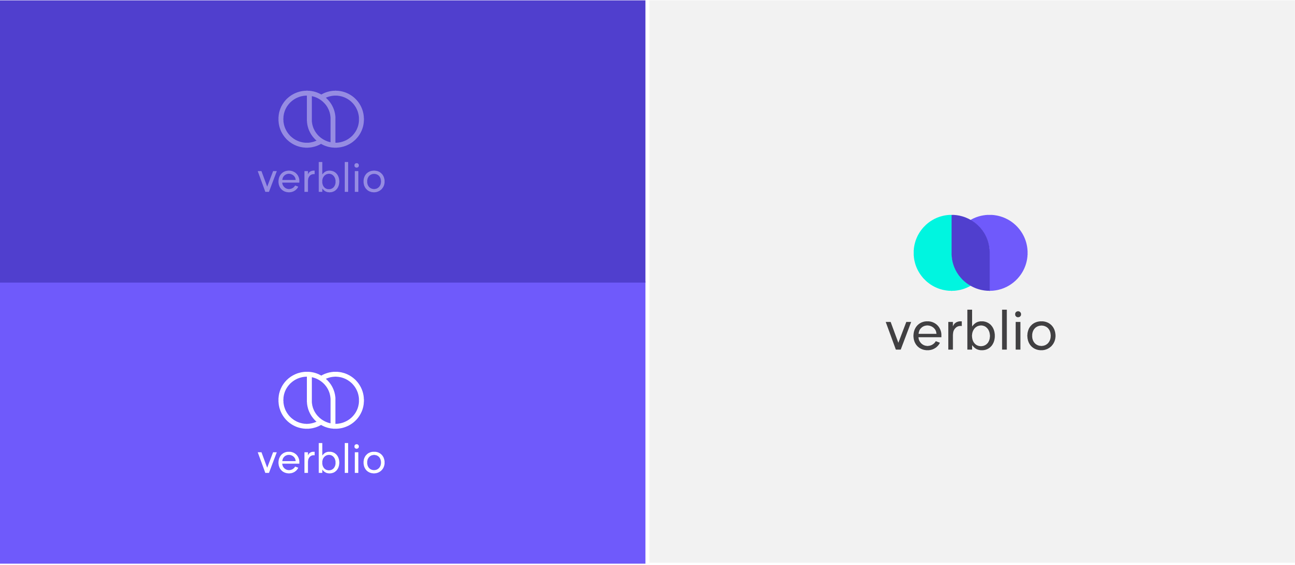 image of the vertical version of new verblio logo